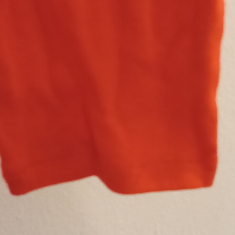 Old Navy Classic Long Sleeve Boat Neck Top in Vibrant Orange - Picture 4 of 6